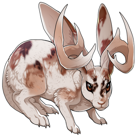 Vitiligo Jackelope